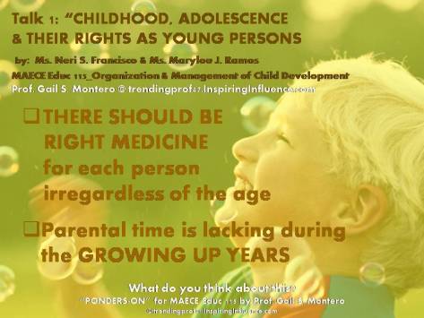 childhood, adolescence, children's rights, growing up years
