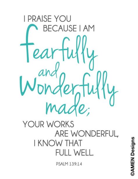 i am fearfully made